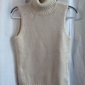 Michael Kors Cream Cowl Neck Sweater
